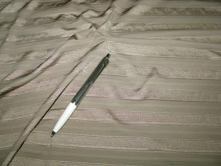 1m -elastische Microfaser/Nadelstreif in h.taupe Fb1228