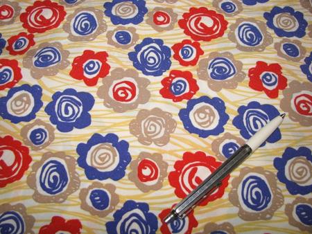1m Bi-elastische Sensitiv-Microfaser "Flower Power" - 1,45m