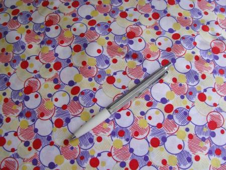 1m Bi-elastische Sensitiv-Microfaser "Fun Bubbles"