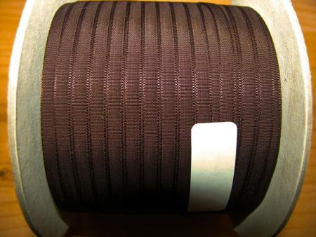 200m/1 Rolle Schleifchenband in mocca Fb0395