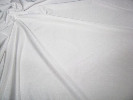1m bi-elastische, fließende Microfaser in rein-weiß Fb2000 - 1,45m