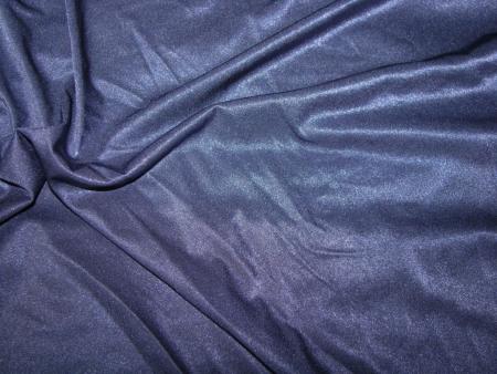 1m bi-elastischer Sensitiv-Lycra in glänzendem jeans-blau Fb1467 -1,40m