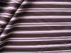 1m bi-elastische Microfaser im "Strips" in d.braun..... -  1,50m