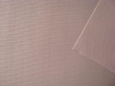 1m Miederstoff mit zarter Streifenstruktur in rauchigem rosenholz Fb0282 - 1,35m