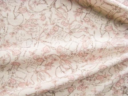 1m bi-elastischer Jersey "Flowers of Traffic" -  1,60m