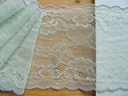 1m elastische Spitze "Sweet Harmony" in einem Hauch von mint -16cm