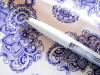 1m bi-elastischer Jersey "Flowers of Paisley" -1,55m