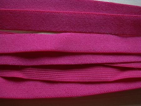 6m zarter Velour-Gummi in cherry Fb1392 - 13mm