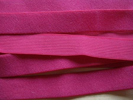 6m zarter Velour-Gummi in cherry Fb1392 - 17mm