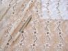 1m bi-elastische All-Over-Spitze in off-white Fb1000, beige und braun -  1,30m