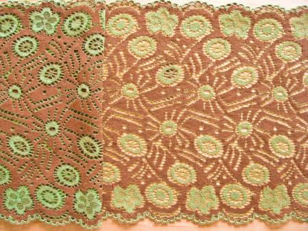 1m elastische Spitze "Spring-Time" - 16,5cm