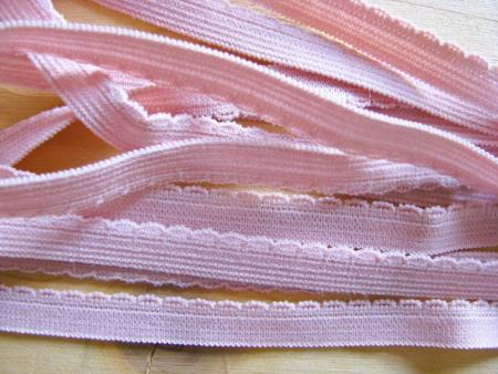 6m Wäschegummi in pudrigem rosa Fb1063