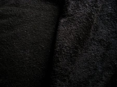 1m "Frottee"-Stretch  in schwarz Fb4000 - Willy Hermann - 1,25m