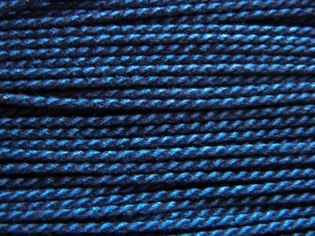 1m BW-Kordel in jeans-blau Fb1467 - 2mm