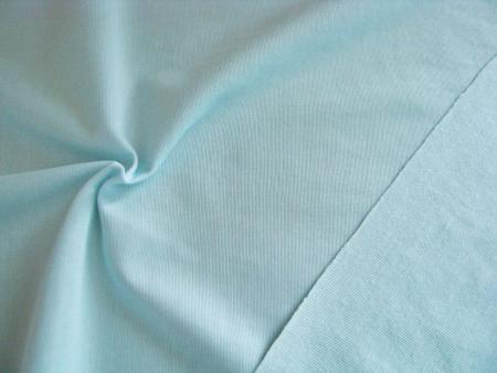 1m Cotton-PES-Wirkware in hell-blau/leicht ins ice Fb0271 - 1,32m