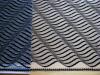 1m edle Dessous-Spitze "Black & White"bestickt - 17,5cm