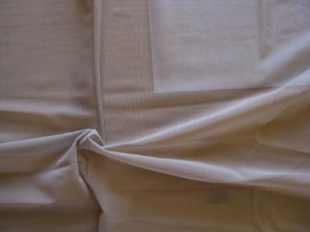 1m bi-elastischer Wäschetüll in coffee-sugar/Richtung h.taupe Fb1230 - 1,80m