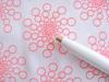 1m bi-elastische Microfaser "Bubble Gum"  - 1,50m