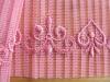 1m bestickte Dessous-Spitze "Rose Plissee" - 18cm / Stickbreite 2,5cm