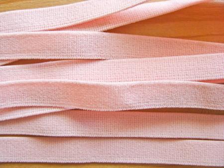 6m Velour-Gummi in hellem rosa Fb0082 - 9mm