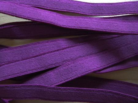 6m zarter Velour-Gummi in d.brombeer Fb0158 - 9mm