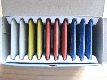 1 Paket/10 Stk. Schneiderkreiden-Set, verschiedene Farben