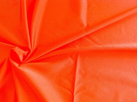 1m bi-elastische Microfaser in neon-orange Fb1335 - glänzend (S) - 1,50m