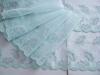 2m gegengleiche Edel-Dessous-Spitze"Ice Princess" Fb0271 - 19cm /Stickbreite 10cm