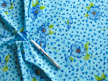 1m bi-elastische Microfaser/Lycra "Cornfrield" - 1,40m