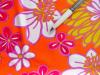 1m bi-elastische Microfaser "Orange-Summer" -1,50m