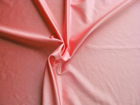 1m bi-elastische Glanz-Microfaser in zarter melone Fb1402 - 1,90m