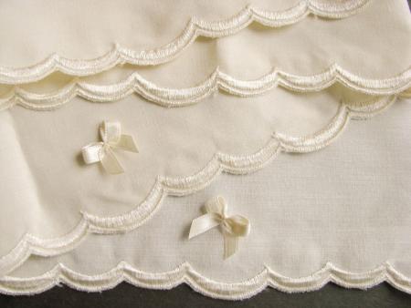 1m BW-Spitze in creme Fb1455 - 10cm