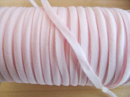 10m zartes Gummibändchen in baby-rosa Fb1056 - 4mm