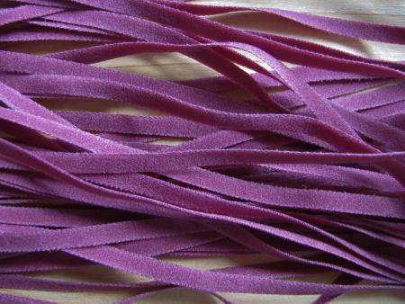 10m zarter Wäsche-Gummi in rot-violett Fb0056 - 4mm