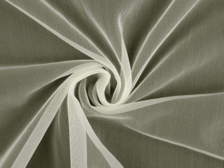 1m Chiffon-Stoff in creme Fb1451 -1,60m