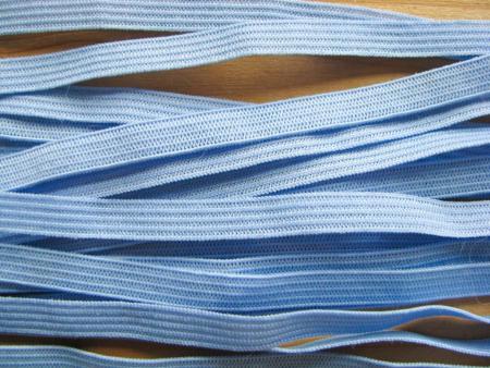 10m zarter Dekollete-Gummi in gobelin-blau Fb0230 -  7mm