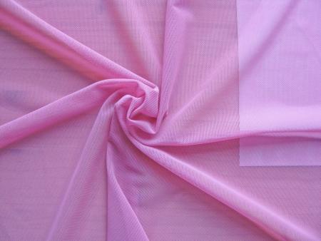 1m bi-elastischer Wäschetüll in pink/zuckerl-rosa Fb1423 - 1,45m
