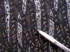 1m elastische All-Over-Spitze in schwarz/silber Fb4000... - 1,45m
