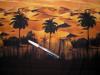 1 Coupon - 1,48m x 1,30m bi-elastische Microfaser "Caribbean summer"