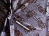 1m elastische All-Over-Spitze in schwarz/perlweiß Fb4000... - 1,45m