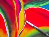 1m bi-elastische Microfaser "Crazy Colours" - 1,50m