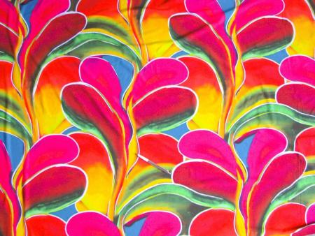 1m bi-elastische Microfaser "Crazy Colours" - 1,50m
