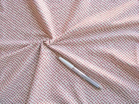 1m quer-elastischer BW-Jersey "Sterne & Melange" - 1,65m