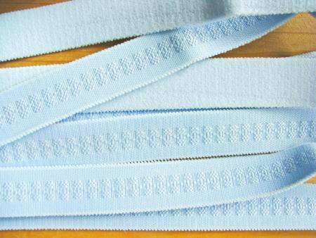 5m Träger-Gummi/Schulterband in himmel-blau Fb0814 - 16mm