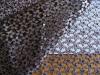 1m Raschelspitze in schwarz/silber Lurex Fb4000....