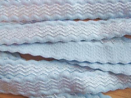 5m Schmuck-Träger-Gummi in baby-blau Fb0818 - 20mm 