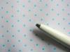 1m bi-elastische Microfaser/Lycra "Littel-Points" - 1,40m
