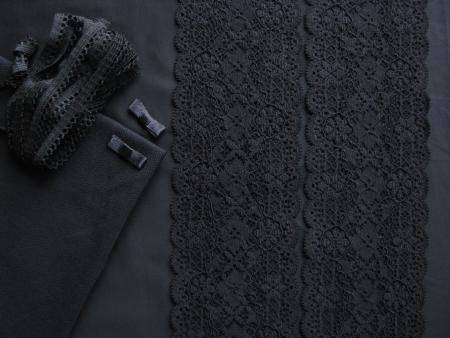 1 Pkt. Materialpaket "Black Mamba" - Slipset
