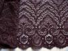 1m elastische XL-Spitze in aubergine Fb0793 - 21,5cm