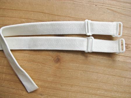 1 Paar fertige Träger in off-white Fb1000-12mm